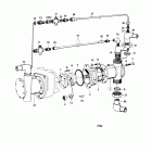 AQD70D Bilge pump and installation components