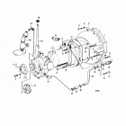BB115A Connecting components reverse gear volvo penta rat 3, 49...