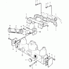 BB115C Induction- and exhaust manifold: c