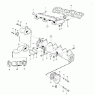 BB170B Induction- and exhaust manifold: c