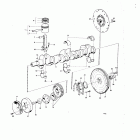 BB170B Crankshaft and related parts: c