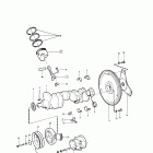 BB225AV Crankshaft and related parts: b