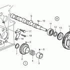 D1-13A Camshaft and gears