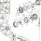 D1-20B Steering system, mechanical with tilt