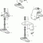D1-30A Engine suspension for reverse gear