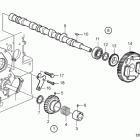D1-30B Camshaft and gears