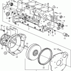 D2-55C Cylinder block and flywheel housing