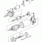 D2-55C Starter motor, components