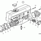D2-55D Heat exchanger, components