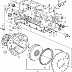 D2-55F Cylinder block and flywheel housing