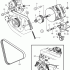 D2-55F Mounting kit for mastervolt altenator