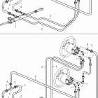 D2-75B Steering system, hydraulic, single and dual installation