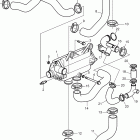 D3-130A-C Heat exchanger with installation parts