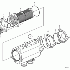 D3-130A-C Heat exchanger, components