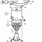 D3-130I-A Fuel filter and water separator