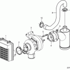 D3-130I-B Exhaust line and air filter