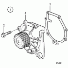 D3-140A-D Водяная помпа