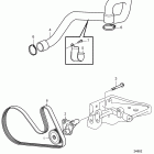 D3-150I-D Power steering pump adapter