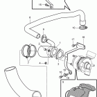 D3-170I-D Exhaust manifold and heat protection