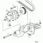 D3-220A-D Mounting kit, extra alternator