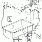 D4-210A-B Lubricating system. sn-2004009981
