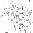 D5A-A T Injectors, pressure pipes and leak-off line. standard