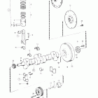 D41B Crankshaft and related parts: c