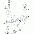D41B Crankshaft and related parts: c