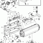 D16C-A MH Heat exchanger with installation parts
