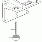 D16C-A MH Engine mounts for reverse gear td5145