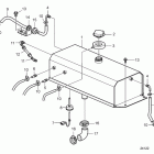 D16C-A MG RC Expansion tank with connection components