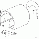 D16C-A MG Heat shield for turbo