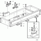 D16C-A MG Engine mounting and frame