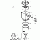 D5A-A TA Fuel filter and water separator (20460242)