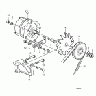 D5A-A TA Alternator, low-left mounted 14v 95a