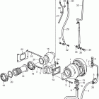 D13B-A MP Turbocharger, front. wastegate valve