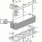 D13B-A MP Heat exchanger, components