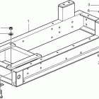 D5A-B TA Engine mounting and frame