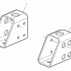 D5A-B TA Engine mounts, rear