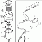 D6-280A-D Fuel filter and water separator, rina-approved
