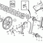 D6-280A-D Camshaft and camshaft chain