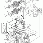 D12D-C MH Timing gear casing sn1012645019-