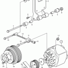 D12D-C MH Extra alternator 14v / 160a