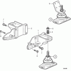 D6-280I-B Engine suspension for v-drive