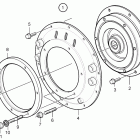 D6-280I-B Connecting kit for borg warner sae4 and sae7
