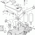 D6-280I-B Heat exchanger and expansion tank. sn-2006005000