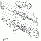 D12D-A MP Turbocharger, components