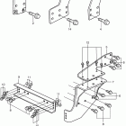 D12D-A MP Engine suspension for reverse gear zf311a, zf325a, zf350...