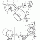 D12D-A MH Wet exhaust line 8'' (200 mm)