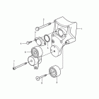 D12D-A MG Belt transmission and belt tensioner device